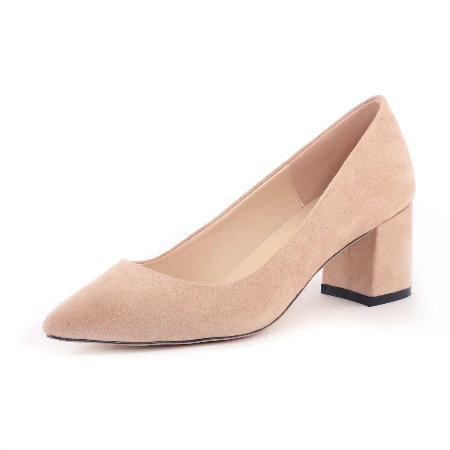 Shallow Pointed Single Pumps — Dressy High Heels