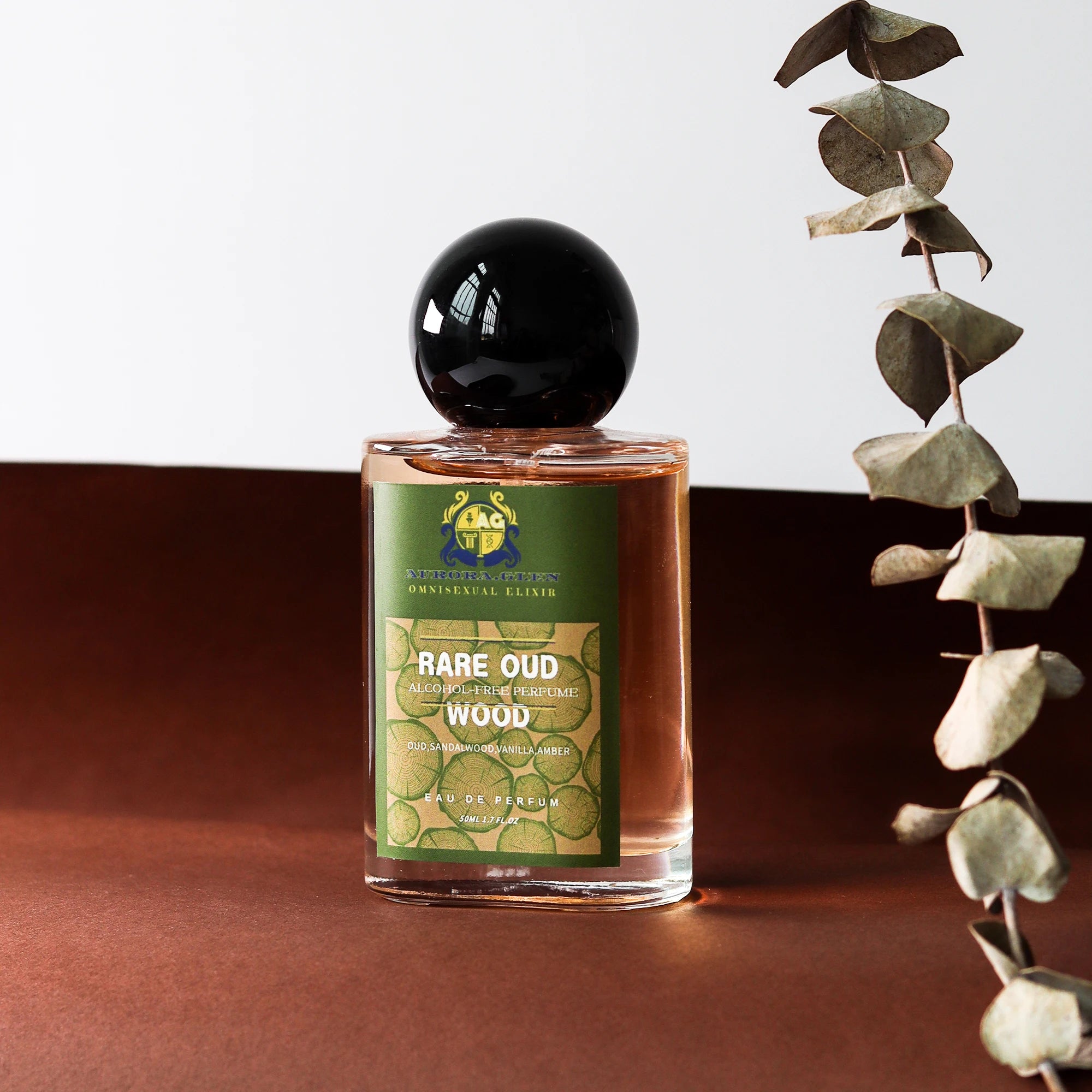 Luxury Unisex Perfume – Sandalwood, Amber & Vanilla Blend
