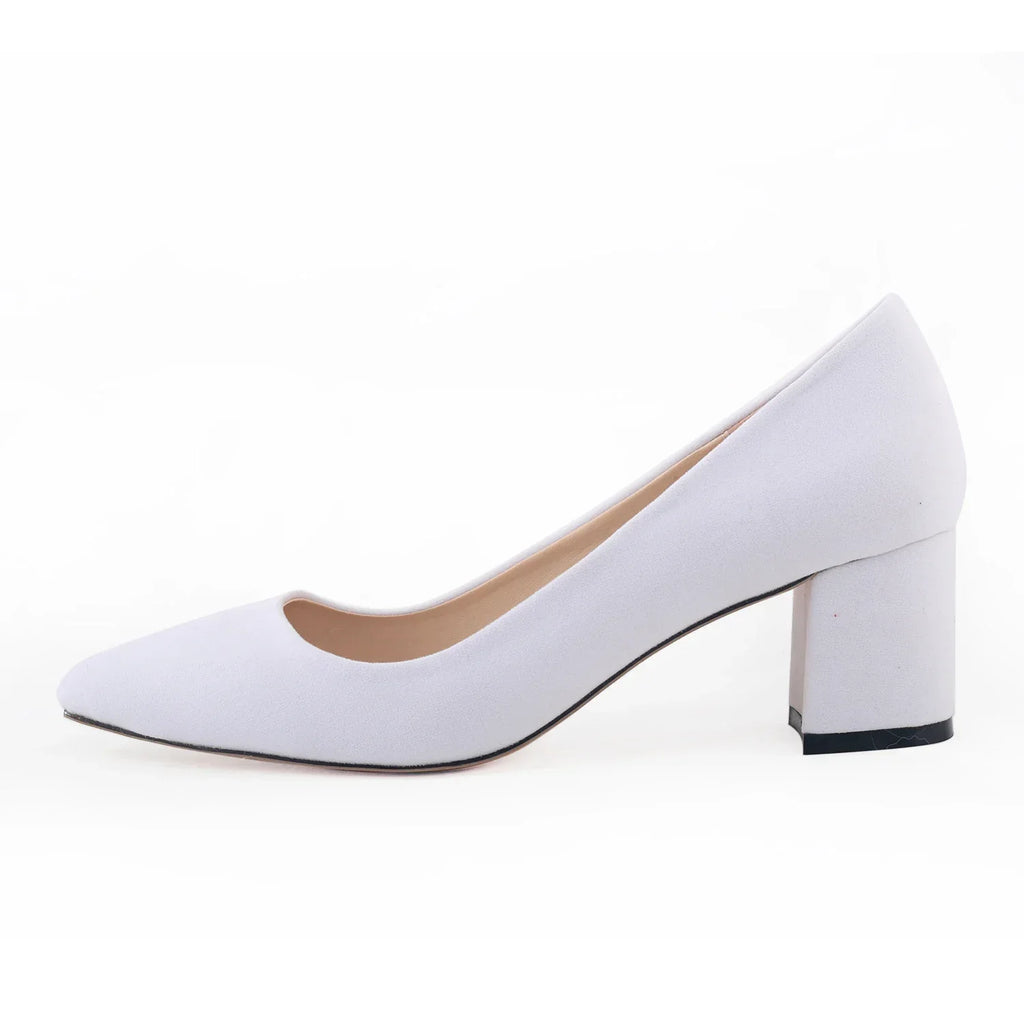 Shallow Pointed Single Pumps — Dressy High Heels