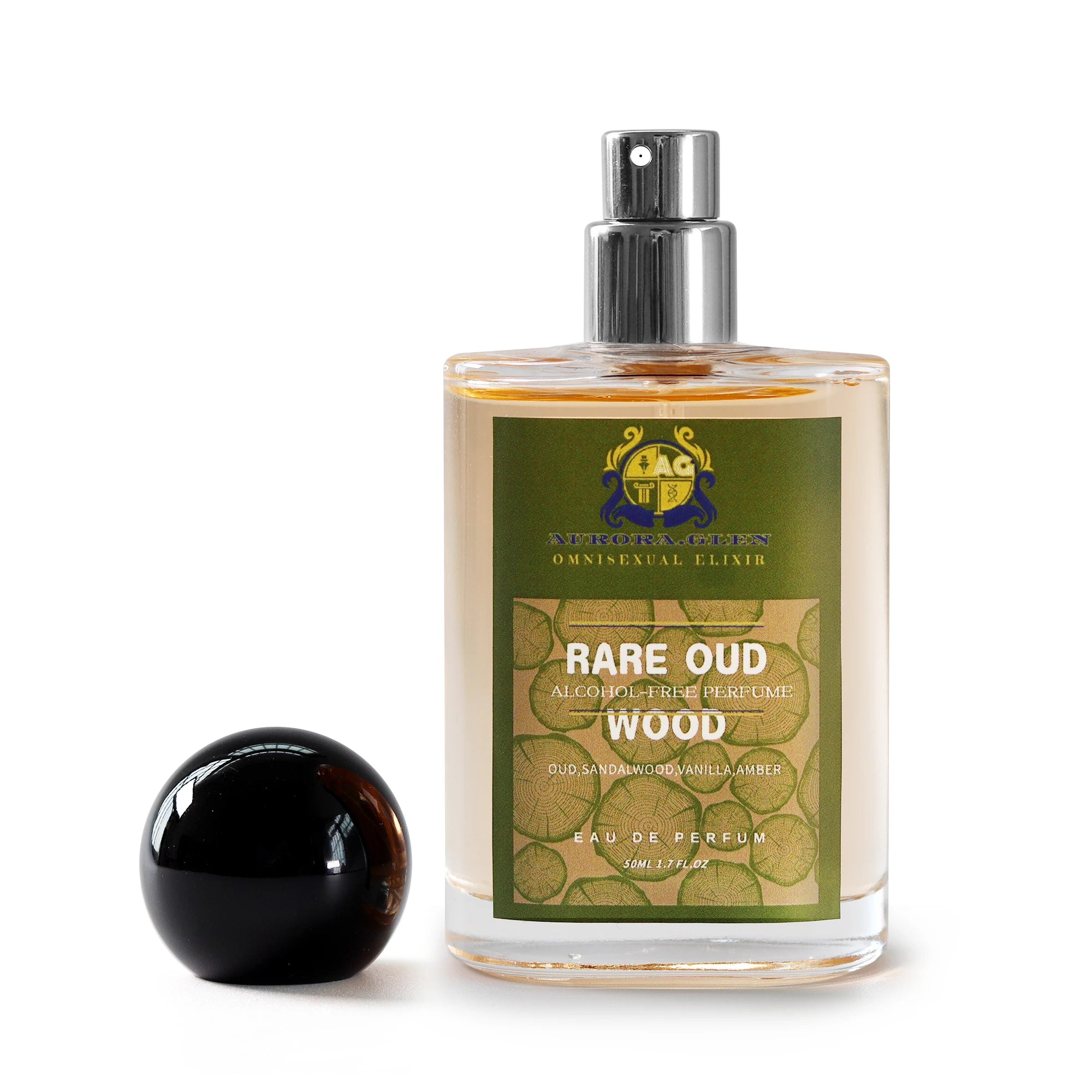 Luxury Unisex Perfume – Sandalwood, Amber & Vanilla Blend