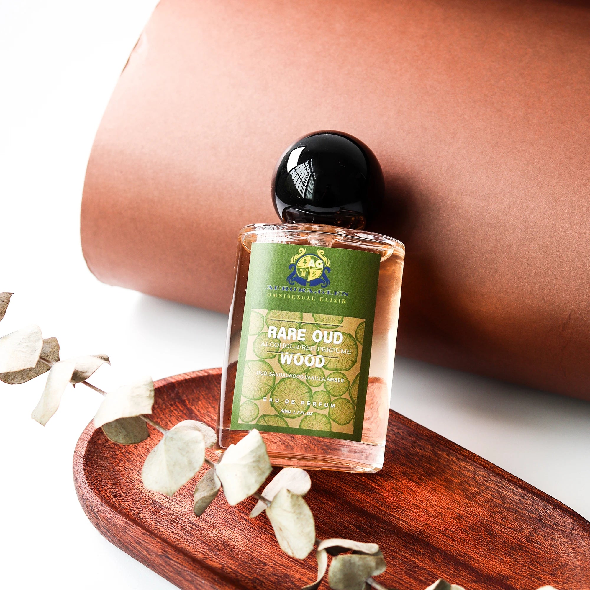 Luxury Unisex Perfume – Sandalwood, Amber & Vanilla Blend