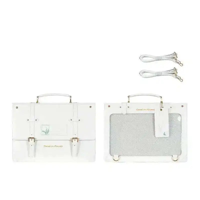 Fashion Y2K Ita Backpack – Preppy Style Transparent Handbag