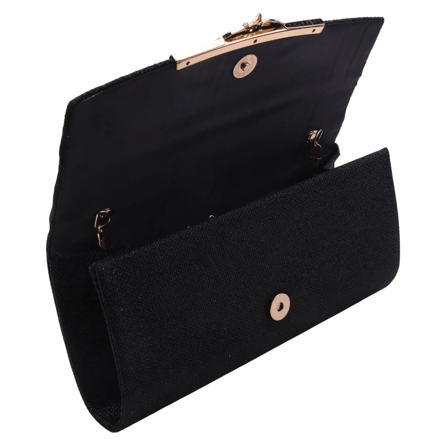 A09P Women’s Glitter Evening Clutch – Wedding & Party Bag