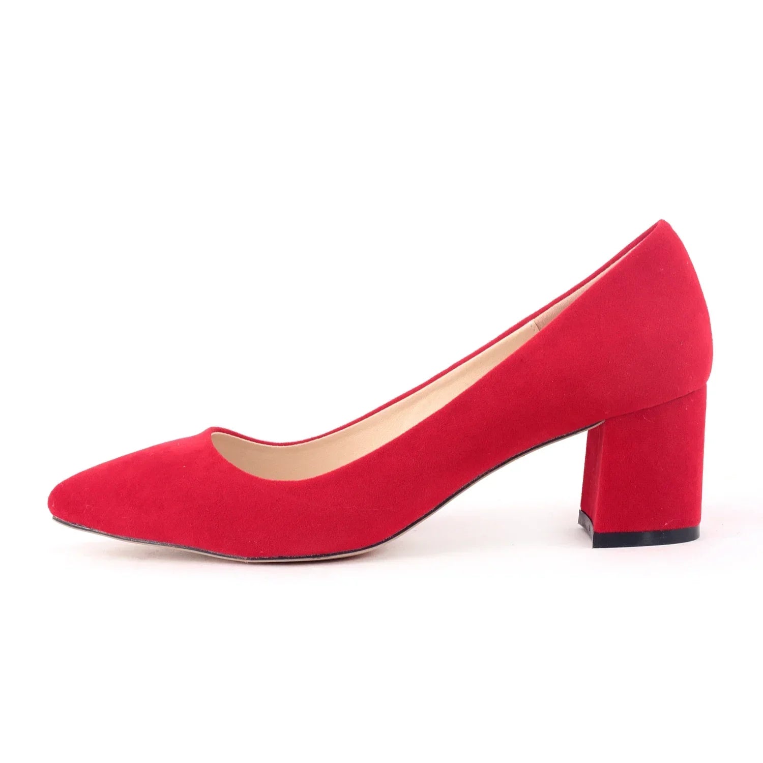 Shallow Pointed Single Pumps — Dressy High Heels