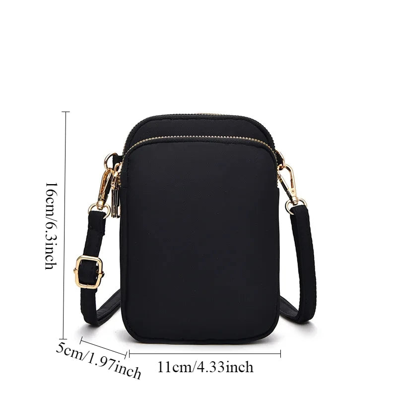 Retro Shoulder Bag for Women – Sport Wallet & Mini Handbag