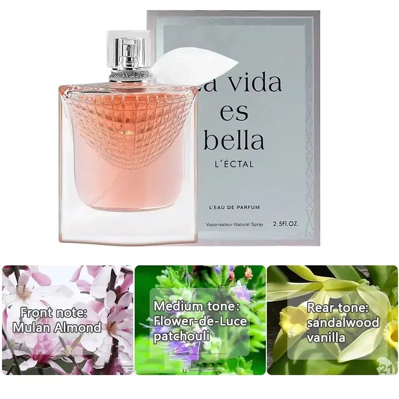 Romantic Rose Perfume – Long-Lasting 75ml Fragrance for Women
