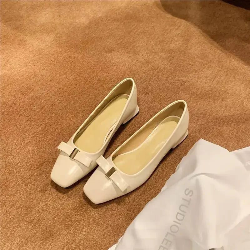 Leather Grape Open-Toe Chunky Heels — Metal Buckle Accent (2025)