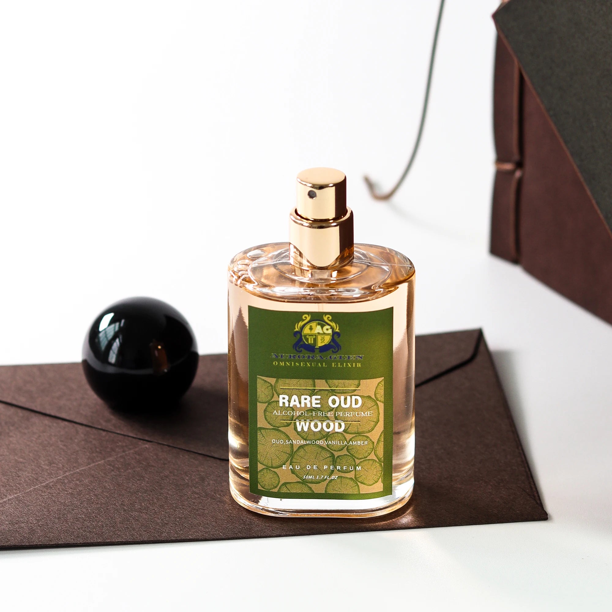 Luxury Unisex Perfume – Sandalwood, Amber & Vanilla Blend