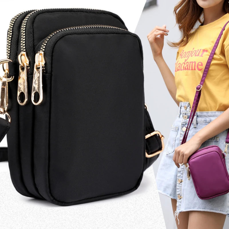 Retro Shoulder Bag for Women – Sport Wallet & Mini Handbag