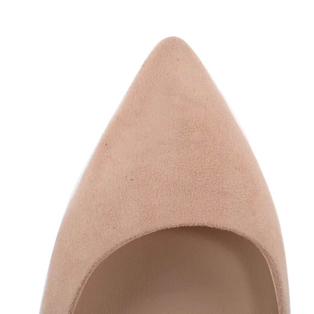Shallow Pointed Single Pumps — Dressy High Heels