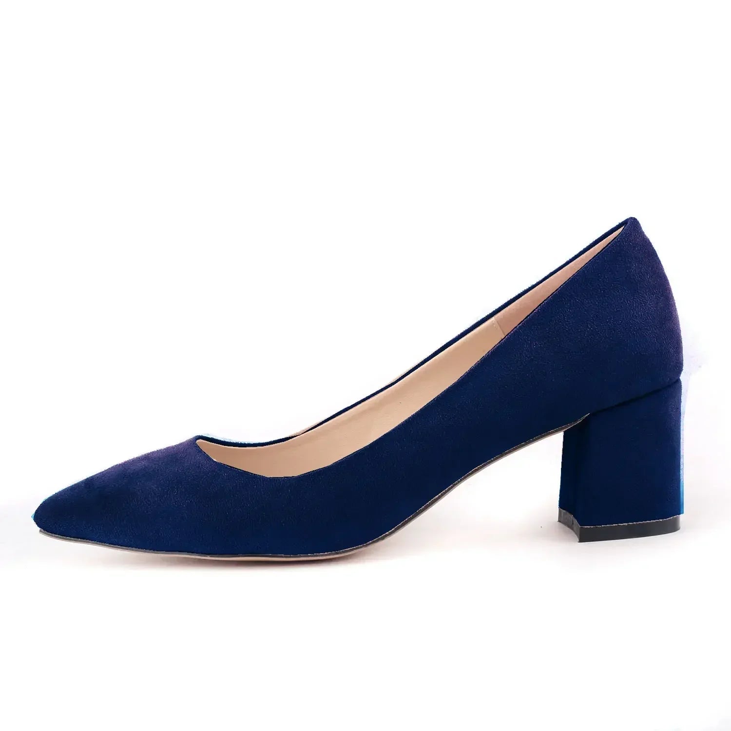 Shallow Pointed Single Pumps — Dressy High Heels