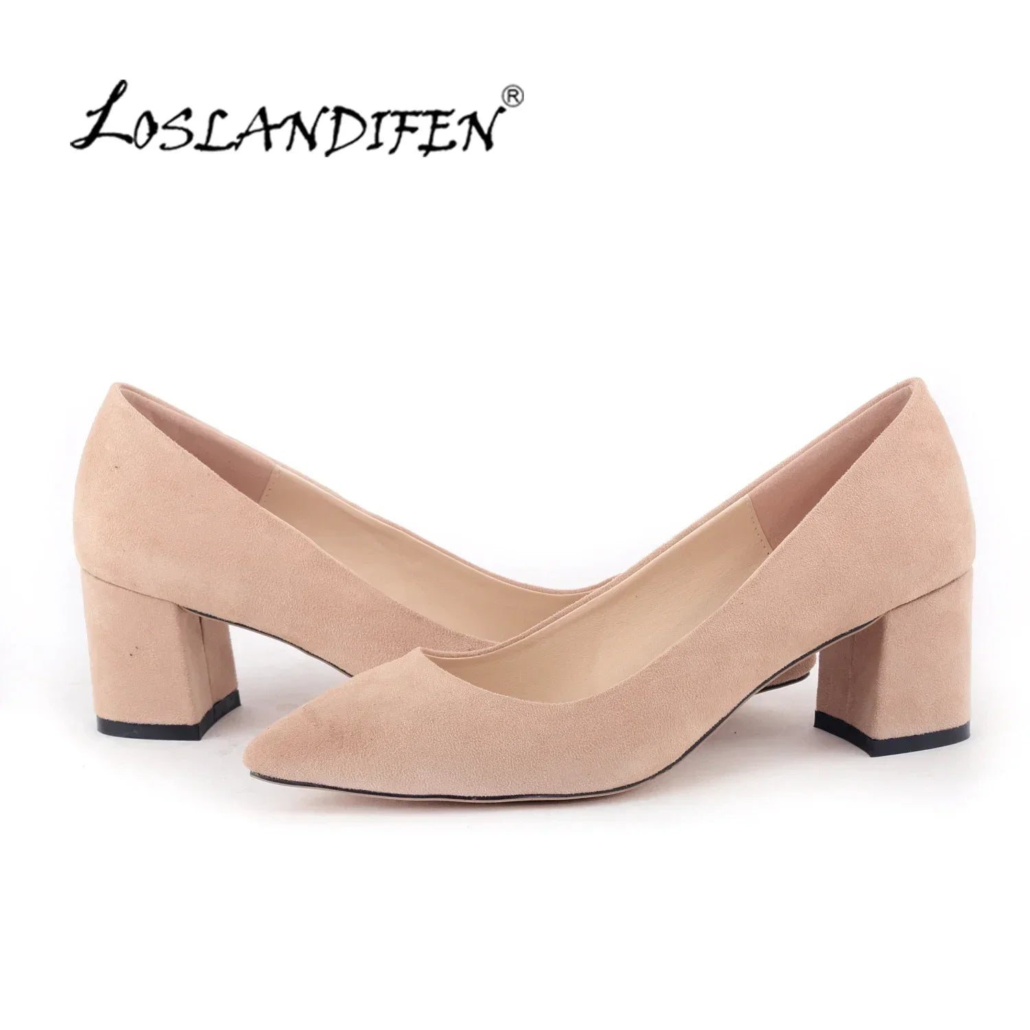 Shallow Pointed Single Pumps — Dressy High Heels